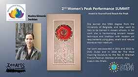 Women's Peek Performance Summit Exhibtion - Ruzica Simonic